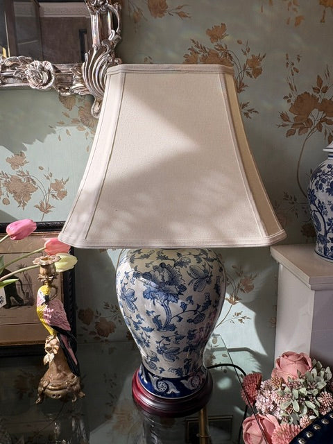 Blue Empress- Chinoiserie Table Lamp