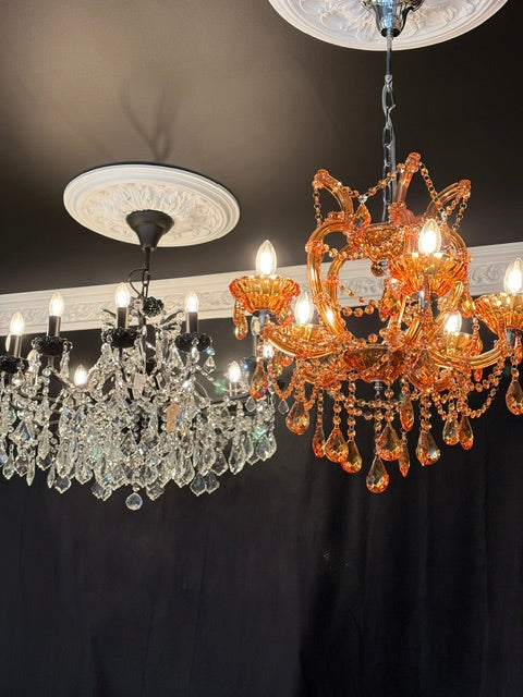 The Noir Grande — 12 Arm Statement Chandelier