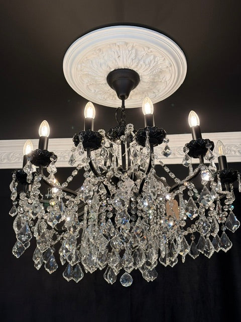 The Noir Grande — 12 Arm Statement Chandelier