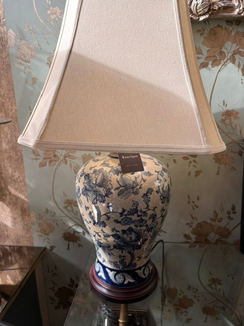 Blue Empress- Chinoiserie Table Lamp