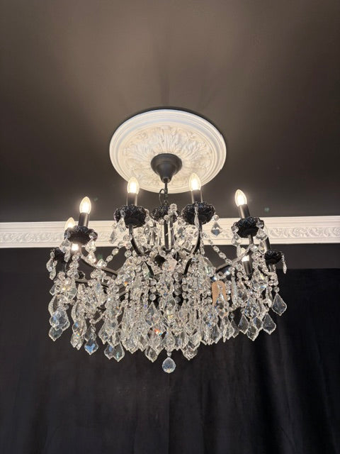 The Noir Grande — 12 Arm Statement Chandelier